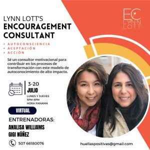 Entrenamiento Encouragement Consultant  MODALIDAD EN LÍNEA/SINCRÓNICA