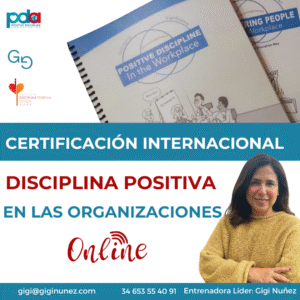 Certificación Internacional Disciplina Positiva en las organizaciones ONLINE